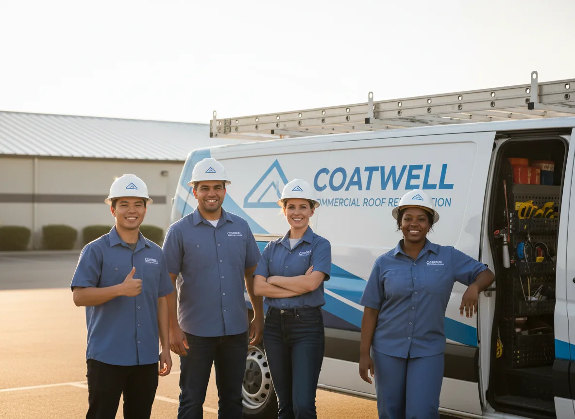 Commercial roof coating company in Culver, IN